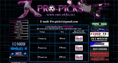 Desktop Screenshot of pro-picks.net